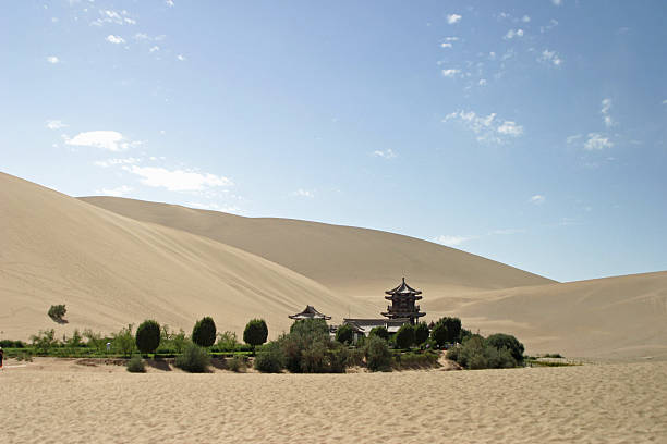 istock Crescent Lake in Dunhuang, China 466696905