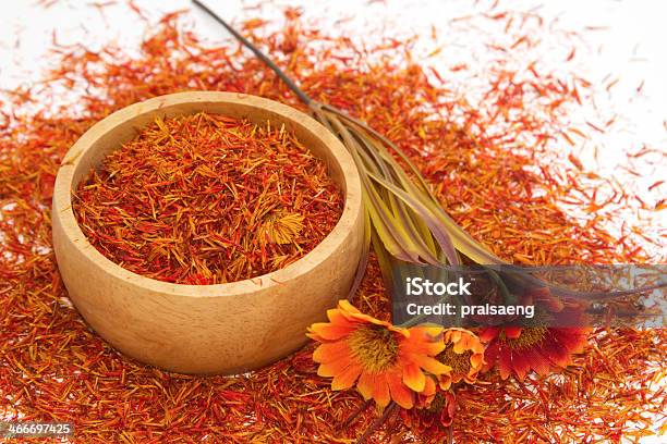 Safflower Stock Photo - Download Image Now - Bouquet, Crop - Plant, Daisy Family