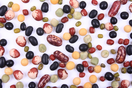 A variety of beans group