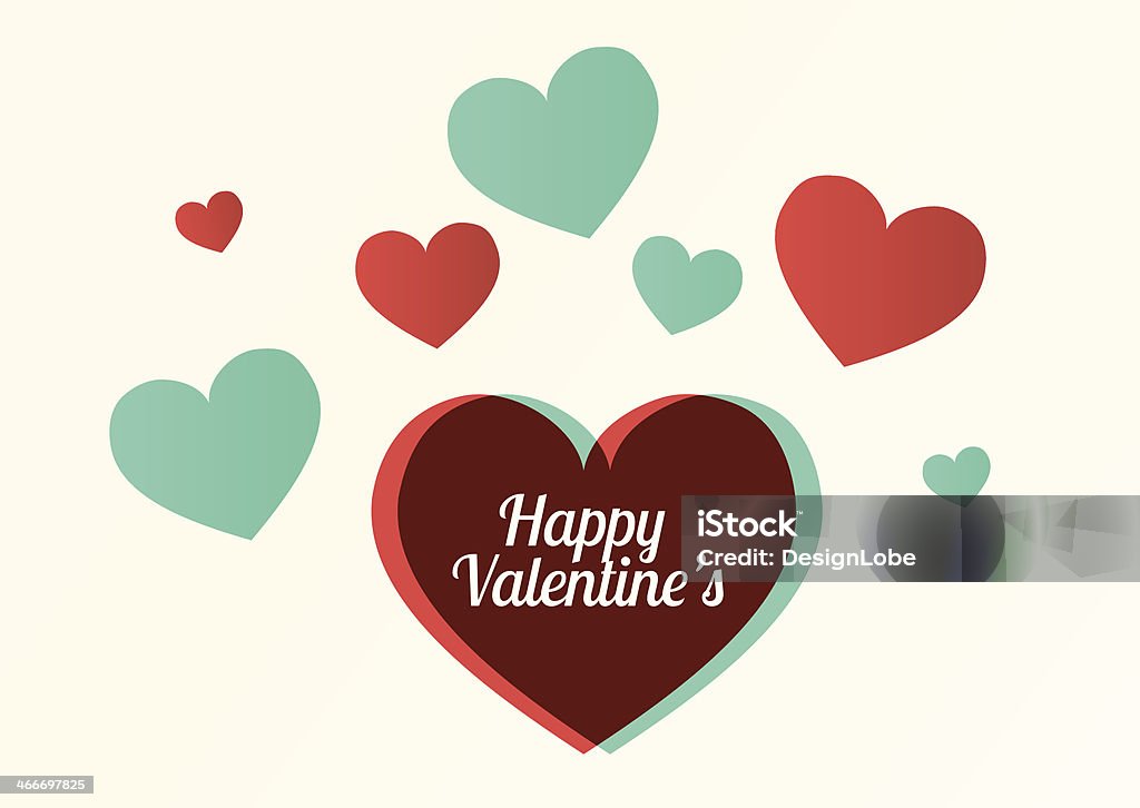 Happy Valentine’s Day Hearts Background Happy Valentine’s Day hearts background. Great to use for web or print design.  Blurred Motion stock vector