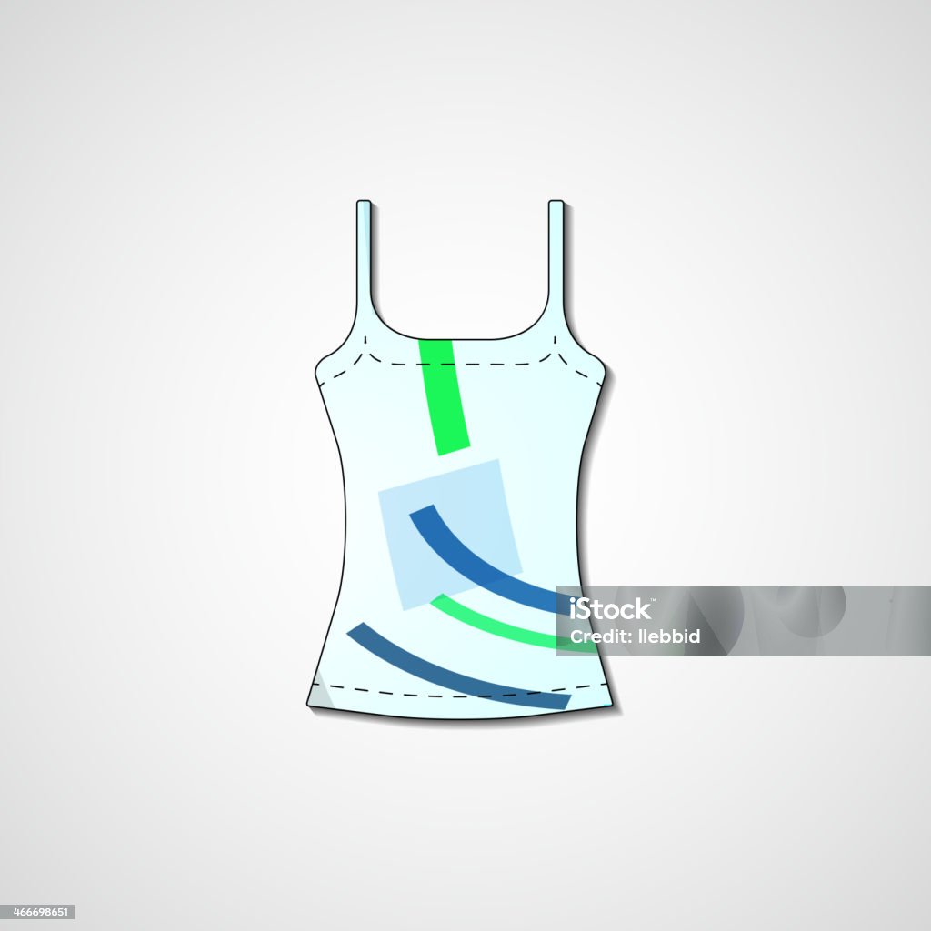 Абстрактный иллюстрация на майке - Векторная графика Абстрактный роялти-фри