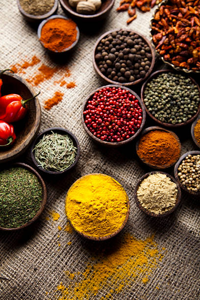 istock Spice Still Life, wooden bowl 466699057