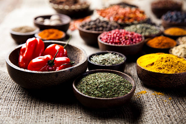 istock Spice Still Life, wooden bowl 466699069