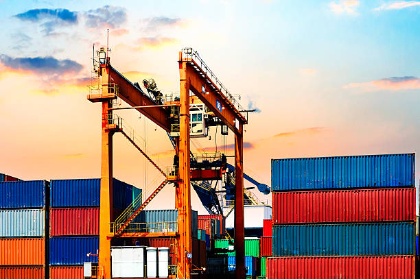 istock industrial port with containers 466699235