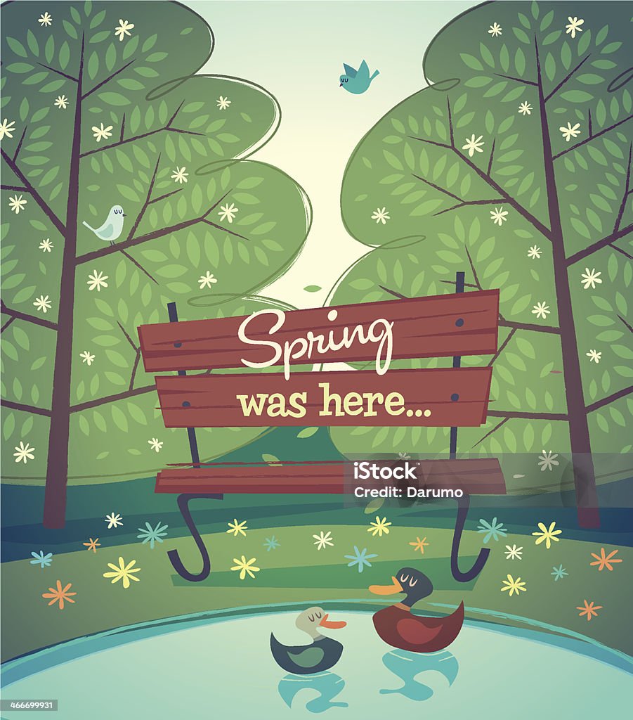 Spring Out Side Spring Is Outdoor Stock Illustration - Download Image Now ...