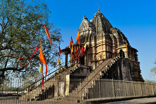 matangeshvara świątyni, khajuraho, indie-światowego dziedzictwa unesco - khajuraho india sexual activity temple zdjęcia i obrazy z banku zdjęć