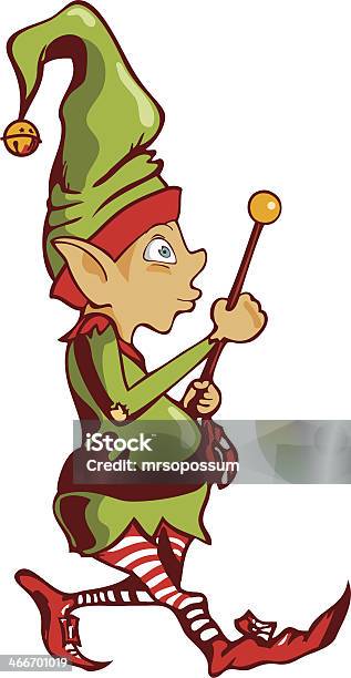 Süße Elf Stock Vektor Art und mehr Bilder von ClipArt - ClipArt, Farbbild, Illustration