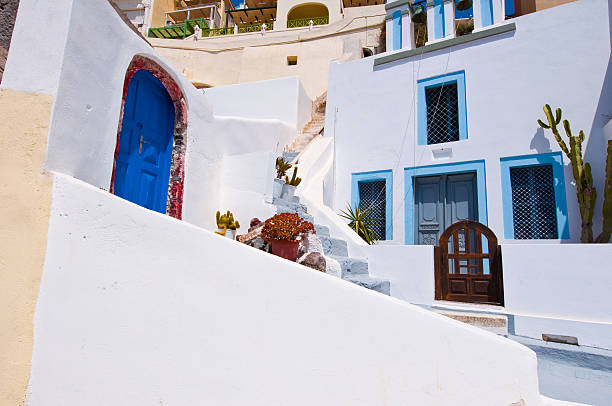 istock Fira whitewashed buildings. Thira (Santorini), Greece. 466703738