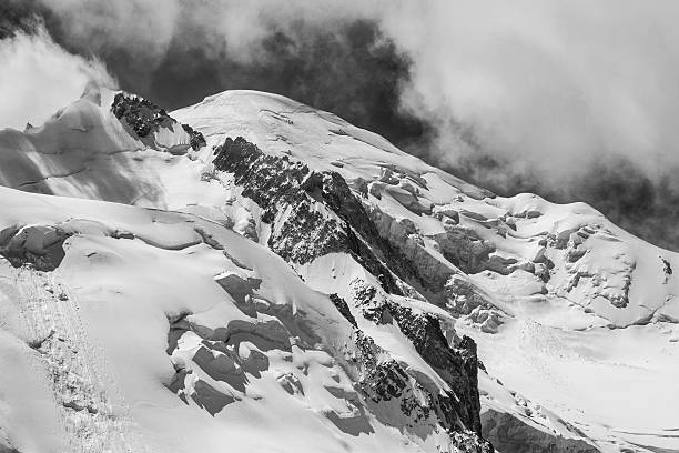istock Mont Blanc in black and white 466704278