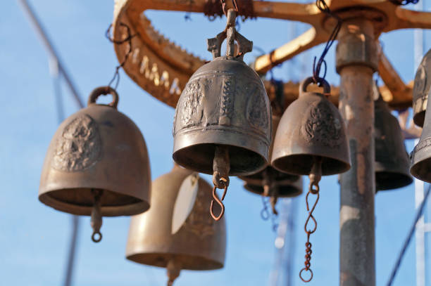 istock Buddhist bells on the top of Tiger Temple 466704549