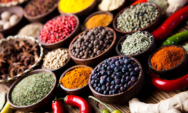 istock Spice Still Life, wooden bowl 466706347