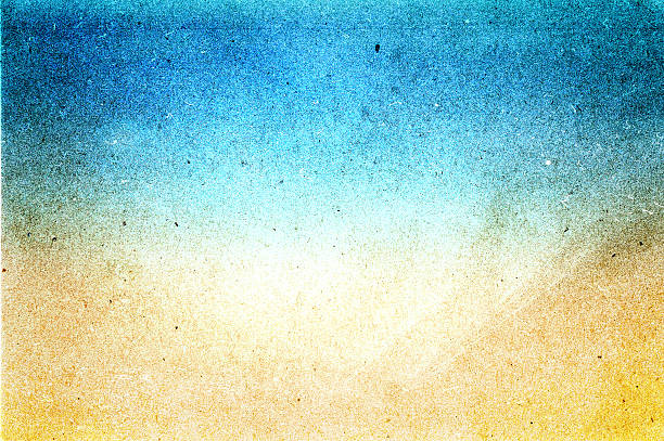 istock Abstract Designed grunge paper texture. Summer beach recycled 466708847