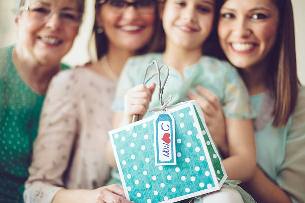 istock Four generations celebrating the Mother's day 466709348