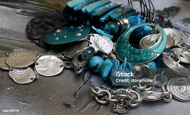 Shopping Jewelrys Art Silver And Decoration Art Abstract Stock Photo - Download Image Now