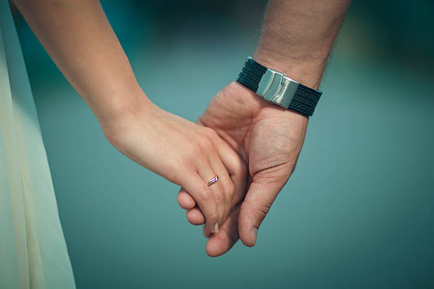 istock Couple hold on to the hands 466712662
