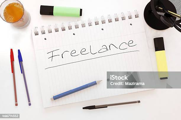 Freelance Stock Photo - Download Image Now - 2015, Building Contractor, Business