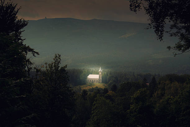 istock Szklarska Poreba temple 466719270