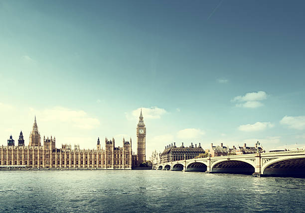 istock Big Ben in sunny day, London 466723816