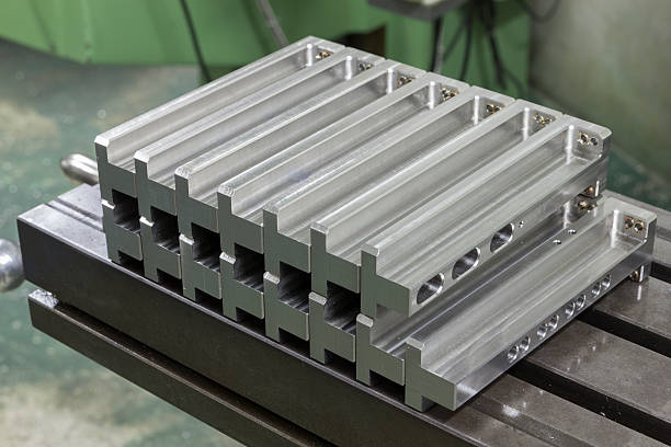 istock manufacture  stainless steel array on steel table 466724024