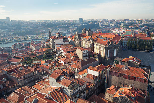 istock Rooftops of Porto's old town 466728718