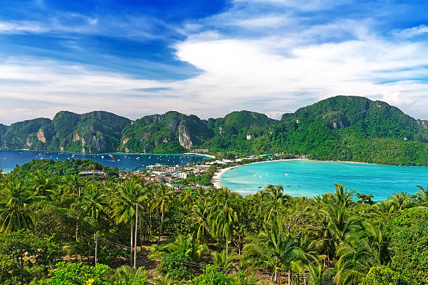 istock Travel vacation background - Phi-Phi island, Krabi Province, Tha 466731996