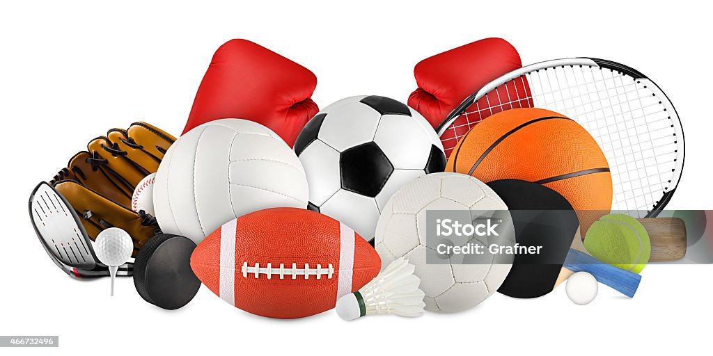 Attrezzatura sportiva - Foto stock royalty-free di Sport