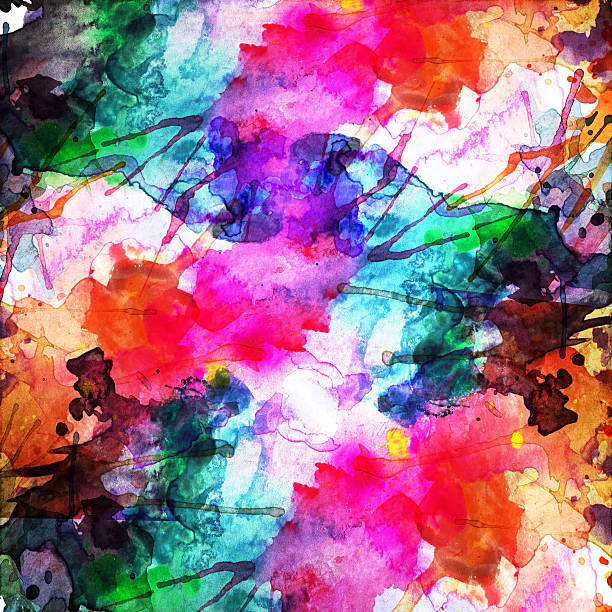 istock Watercolor Splashes Paper Background 466733313