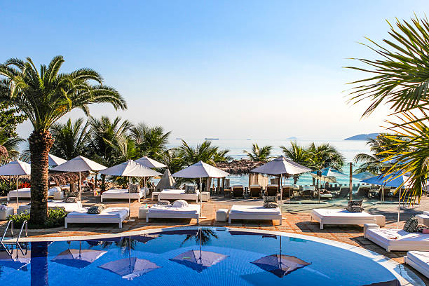 Resort beach in Brazil