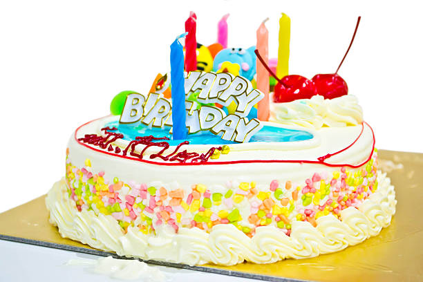 istock Colorful cakes at birthday party 466738258