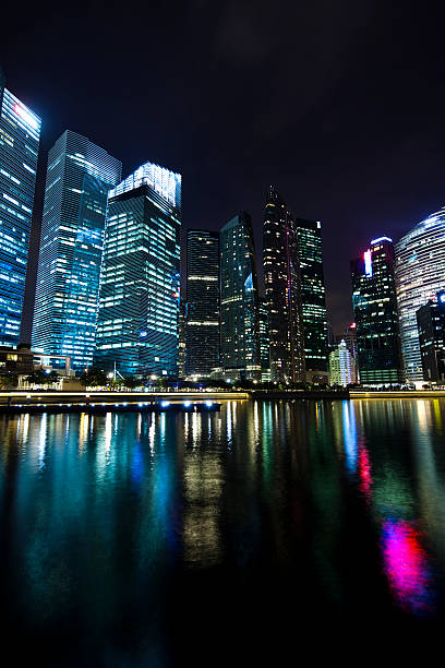 istock Skyline of Singapore business centre 466740841