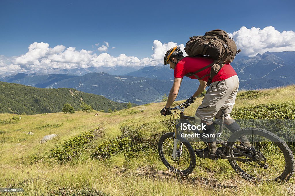 Valtelline Valley en descente, Italie - Photo de Adulte libre de droits