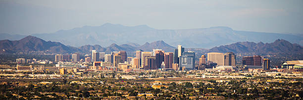 Phoenix in day light Downtown Phoenix in day light phoenix arizona stock pictures, royalty-free photos & images