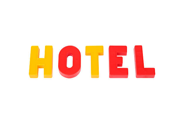 hotel. - education reading and writing uppercase lowercase fotografías e imágenes de stock