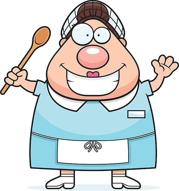 Cartoon Lunch Lady Waving Stock Clipart Royalty Free Freeimages Cartoon Lunch Lady Waving Stock Clipart Royalty Free Freeimages