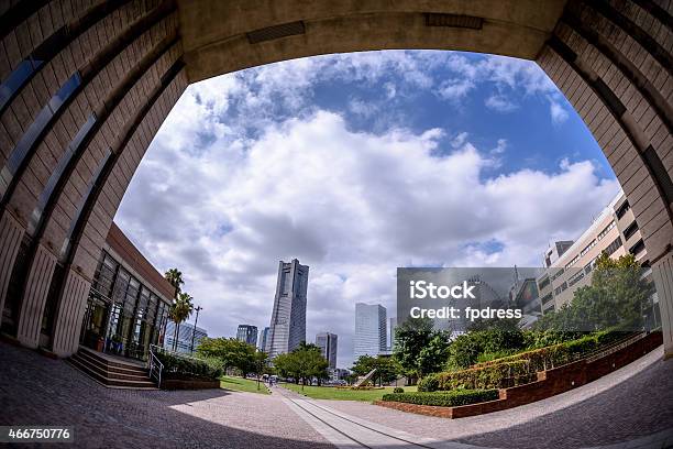 Yokohama Minato Mirai 21 Stock Photo - Download Image Now - 2015, Autumn, Blue