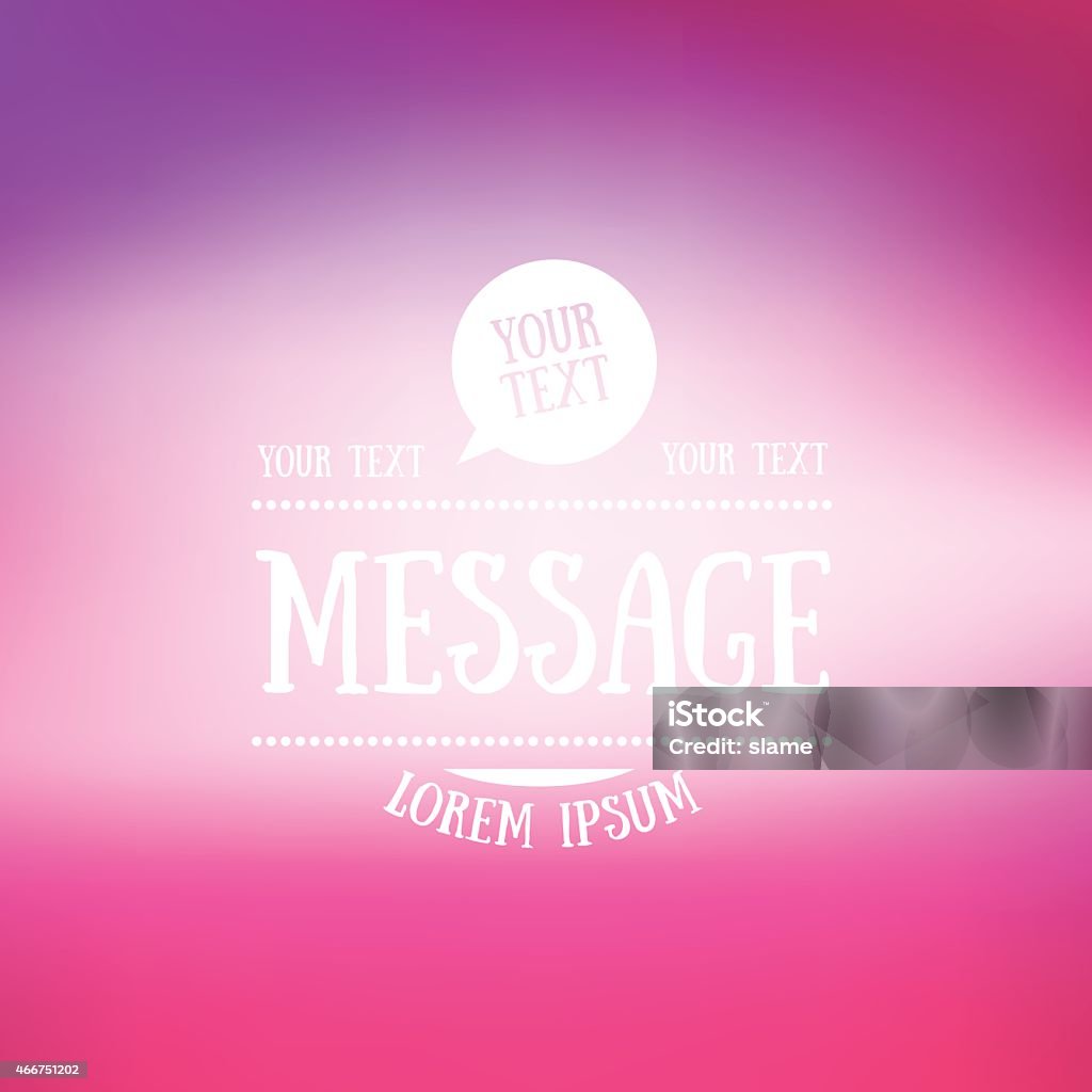 Blurred Text Vector Blurred Stock Illustration - Download Image Now - 2015, Abstract ...