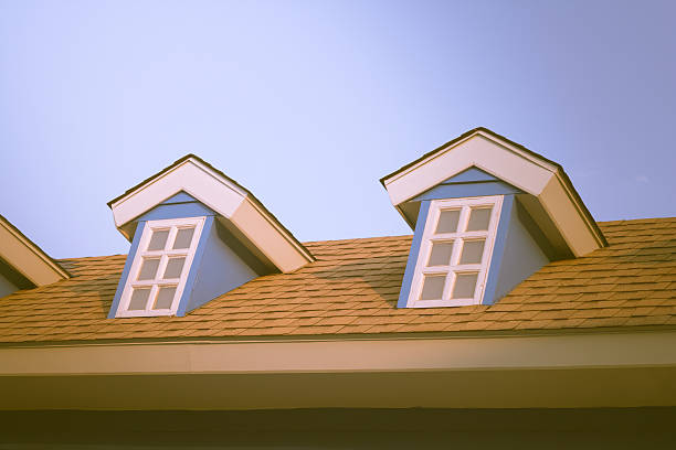 istock Window on second floor of home 466751530
