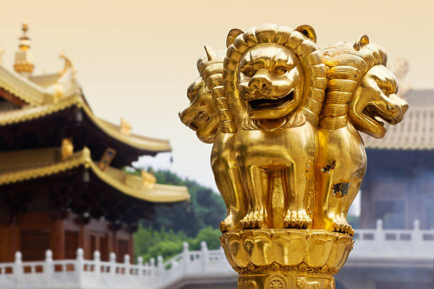 Jing'an Temple ( Temple of Peace and Tranquility ) is a Buddhist temple on the West Nanjing Road in Shanghai, China. Built in 247 AD