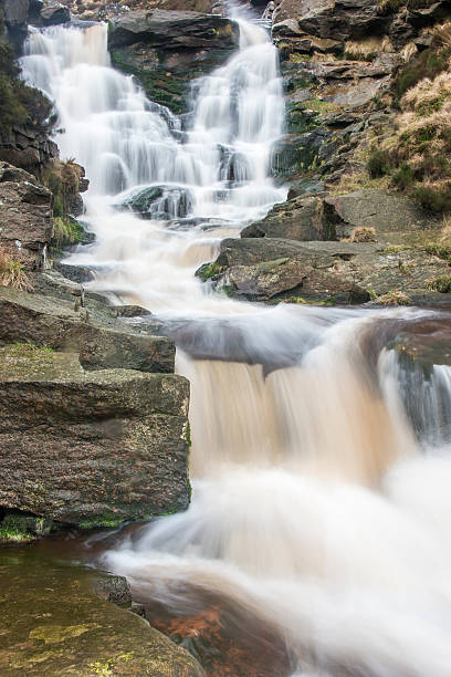 istock Waterfall in the Peak District National Park 466758818