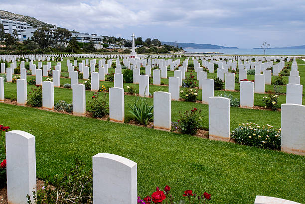 istock Souda Bay War Cemetery, Akrotiri Peninsula, Crete, Greece 466761422