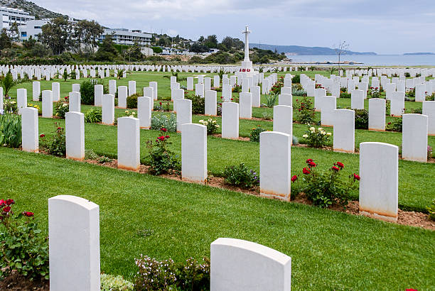 istock Souda Bay War Cemetery, Akrotiri Peninsula, Crete, Greece 466761428