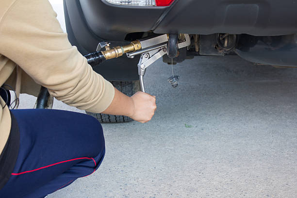 istock Car at gas station , LPG 466761698