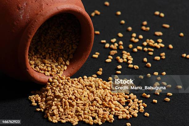 Fenugreek Is Used Both As An Herb And A Spice Stock Photo - Download Image Now - Fenugreek, Fenugreek Seed, Cooked