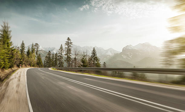 istock Mountain road in Poland 466763098