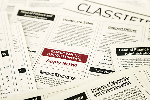 istock Job opportunity classifieds ads, apply now 466766335