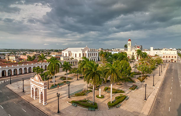 istock Aerial view to Jose Marti park 466767297