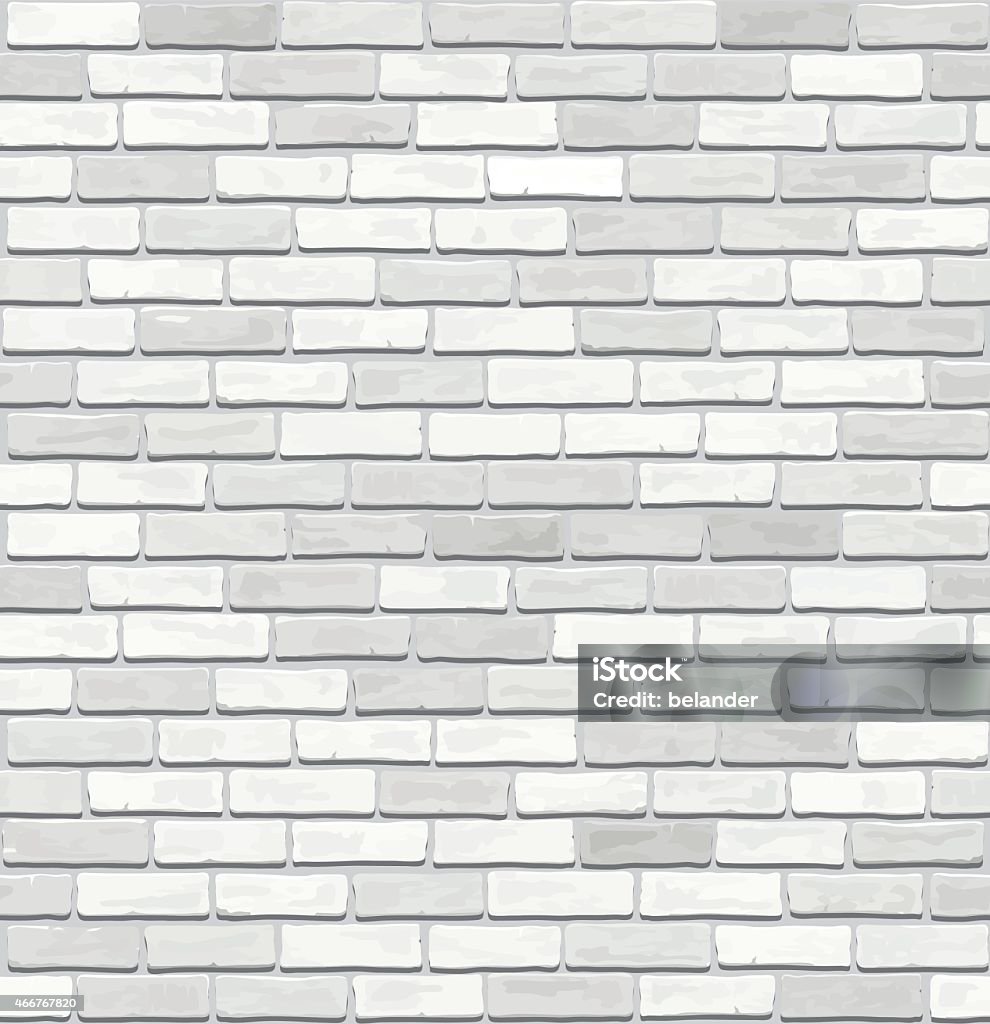 White brick vector seamless texture. White old brick, vector seamless texture. 2015 stock vector