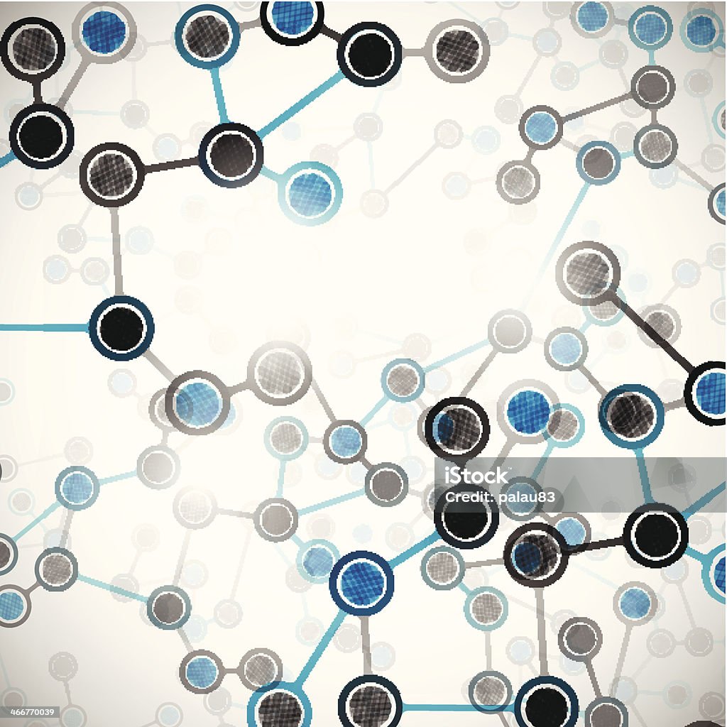 molecular structure molecular structure. Eps10. Image contain transparency and various blending modes. Abstract stock vector