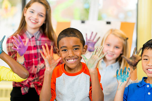 istock Children at Art Center 466770747