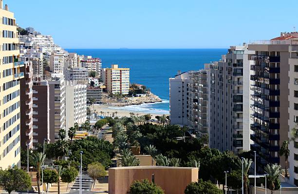 istock Residential district in Benidorm 466781376